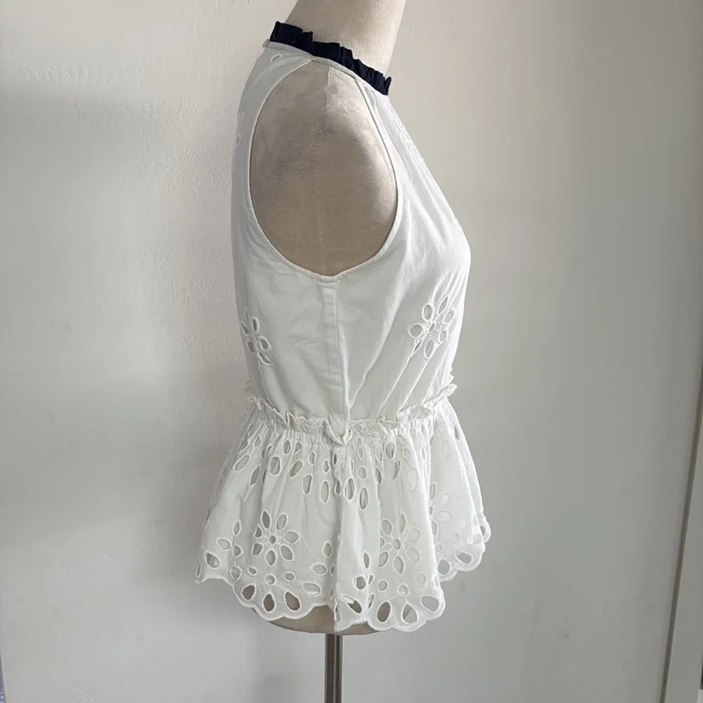 NWT J.Crew Sleeveless Top, XS - Picture 2 of 6